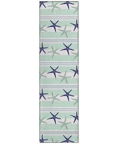 Dalyn Seabreeze Washable SZ12 2'3x7'6 Runner Area Rug