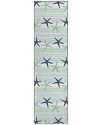 Dalyn Seabreeze Washable SZ12 2'3x7'6 Runner Area Rug