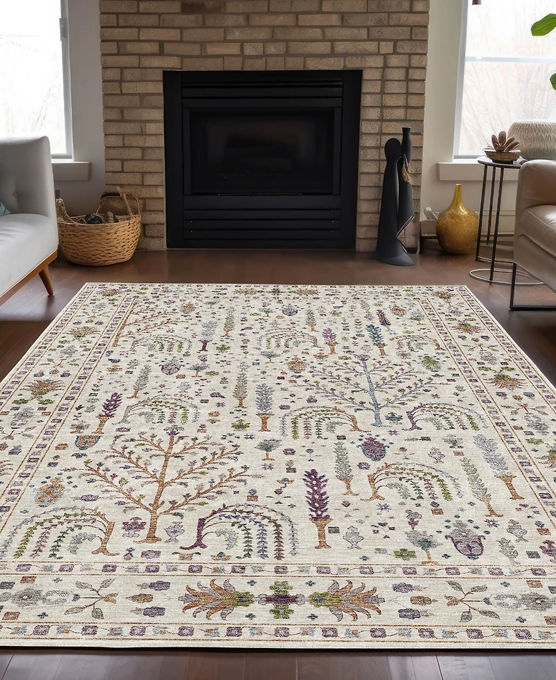Dalyn Hatay Washable HY5 2'3"x7'6" Runner Area Rug