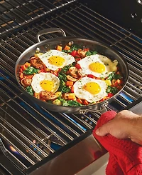 KitchenAid Nitro 12" Carbon Steel Helper-Handle Skillet