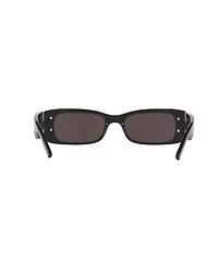 Balenciaga Women's Rectangle Embellished Logo Sunglasses, BB0096S