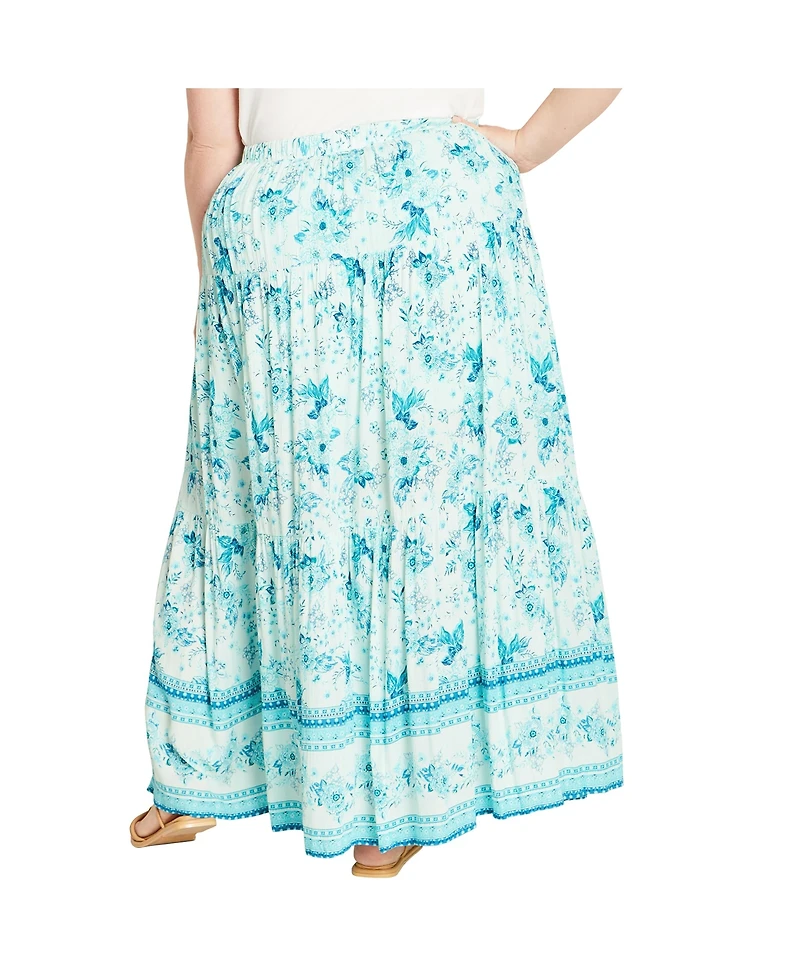 City Chic Plus Pretty Thing Skirt