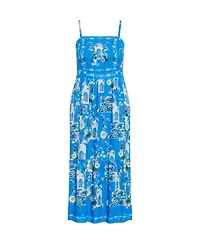 City Chic Plus Molly Print Maxi Dress