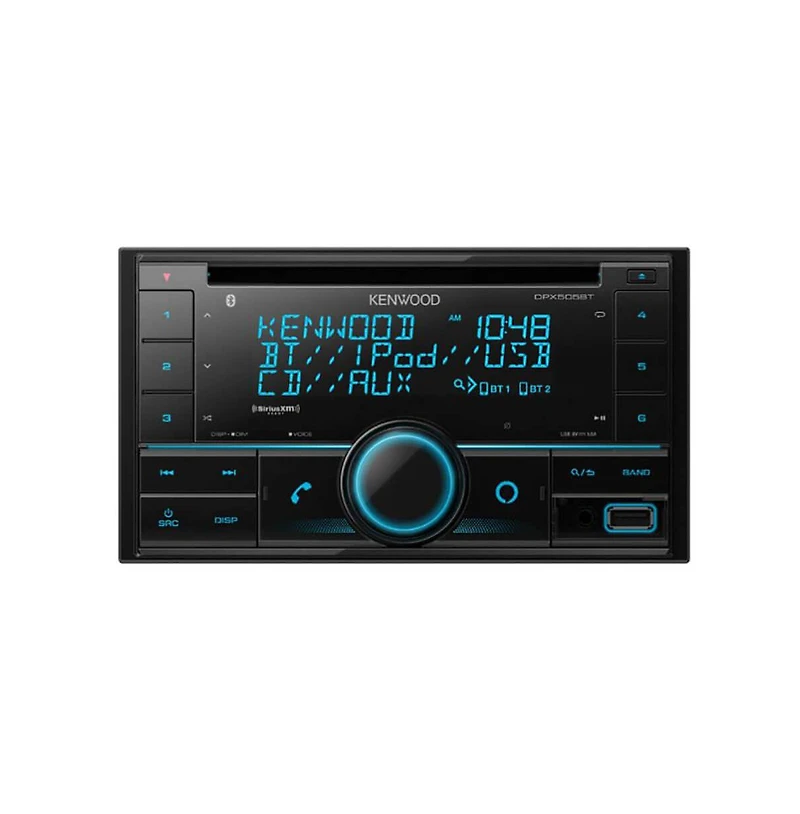Kenwood 2-din Cd Receiver With Bluetooth And Alexa