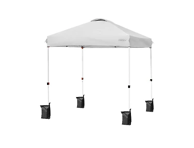 Slickblue 6.6 x 6.6 Feet Outdoor Pop Up Camping Canopy Tent with Roller Bag