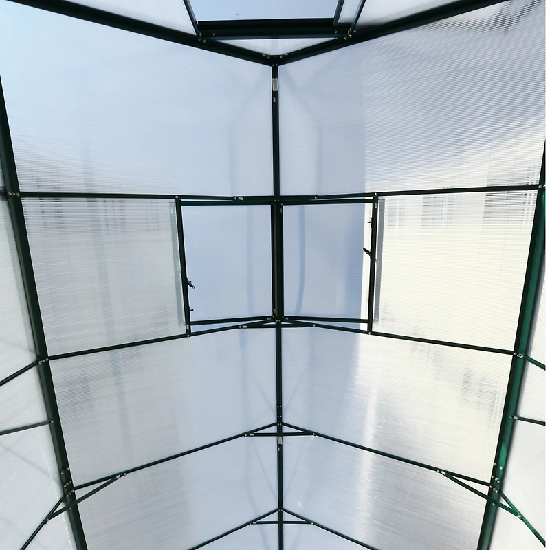 Streamdale Furniture Premium Aluminum Greenhouse for Plant Growth & Ventilation