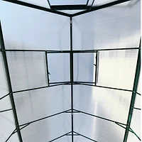 Streamdale Furniture Premium Aluminum Greenhouse for Plant Growth & Ventilation