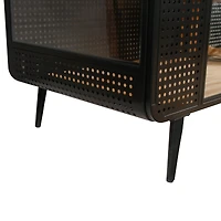 Streamdale Spacious Cat House with Tempered Glass (55"W)