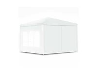 Slickblue 10 x 10 Feet Outdoor Side Walls Canopy Tent with 4 Removable Sidewalls