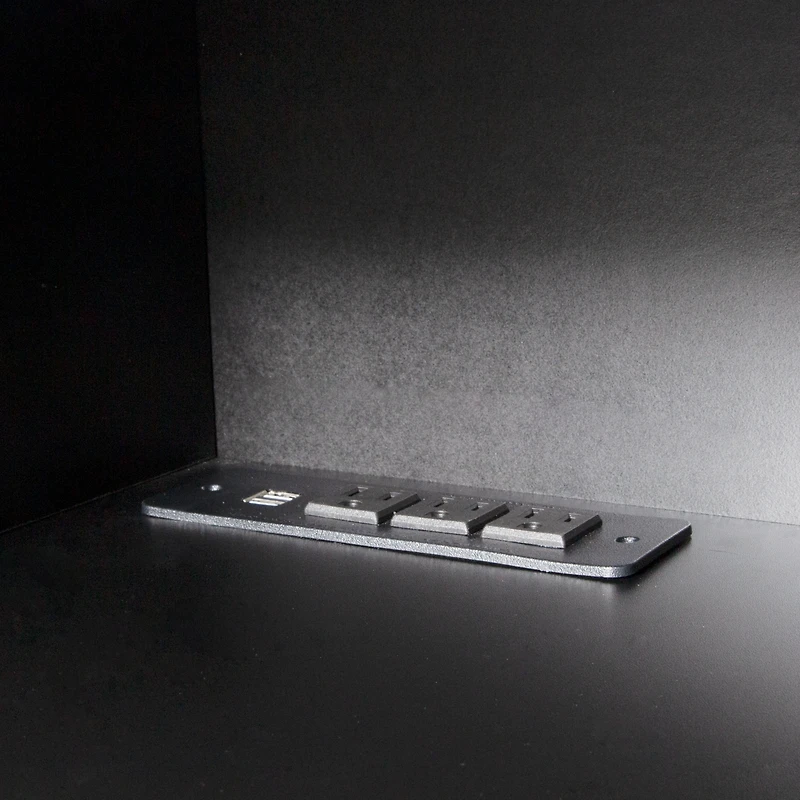 Streamdale Floating Led Tv Shelf with Outlet