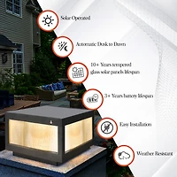 Streamdale Solar Wall Lamp With Dimmable Led