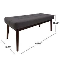 Simplie Fun Mid-Century Tufted Ottoman Style and Comfort Combined