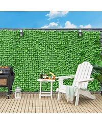 Slickblue 4 Pieces 118 x 39 Inch Artificial Ivy Privacy Fence for Fence and Vine Decor