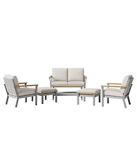Sencillo 6 Piece Conversation Set