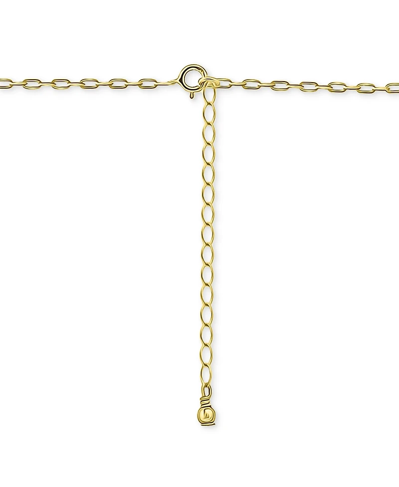Giani Bernini Initial H Pendant Necklace in 18k Gold-Plated Sterling Silver, 16" + 2" extender, Created for Macy's