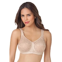Comfort Choice Women's Easy Enhancer Lace Wireless Bra
