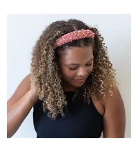 Women s All that Glitters Headband - Pink + Pink