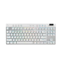 Logitech G Pro X Tkl Lightspeed Wireless Gaming Keyboard, Tactile White