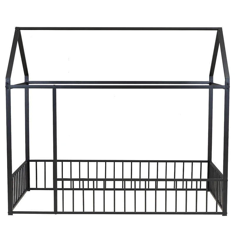 Streamdale Twin Metal Bed with Fence