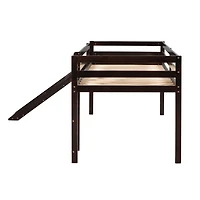 Streamdale Loft Bed With Slide, Multifunctional Design, Twin
