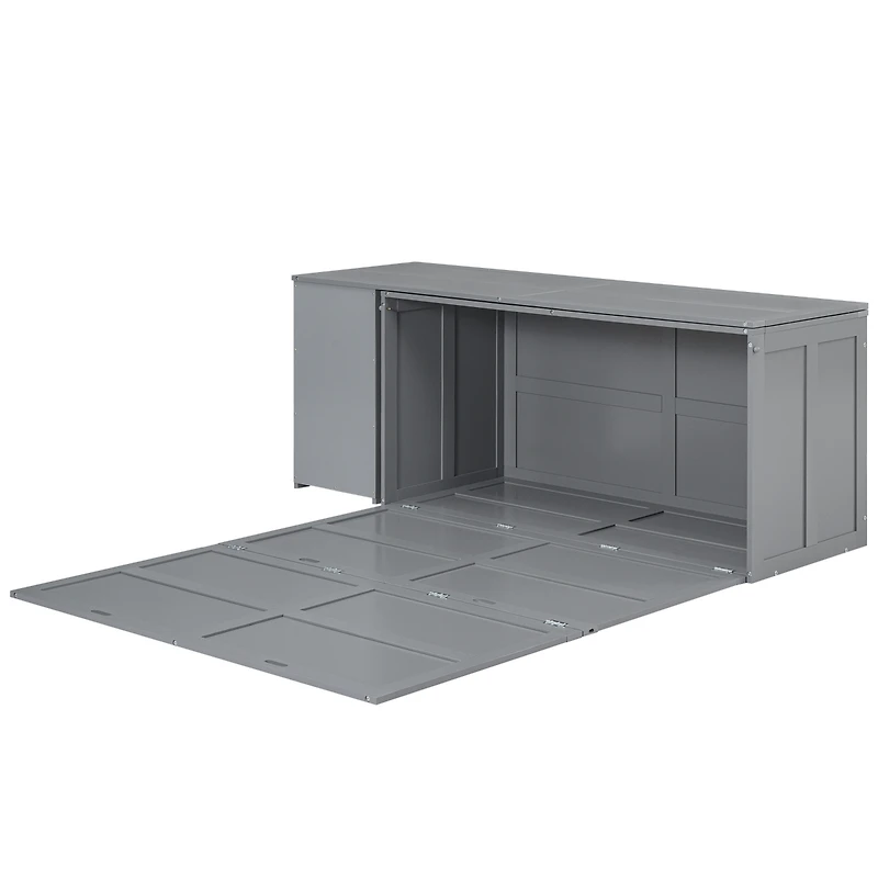 Streamdale Queen Murphy Bed With Rotatable Desk