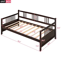 Streamdale Modern Solid Wood Daybed, Multifunctional, Twin