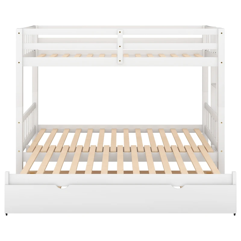 Streamdale Twin Over Pull-Out Bunk Bed With Trundle
