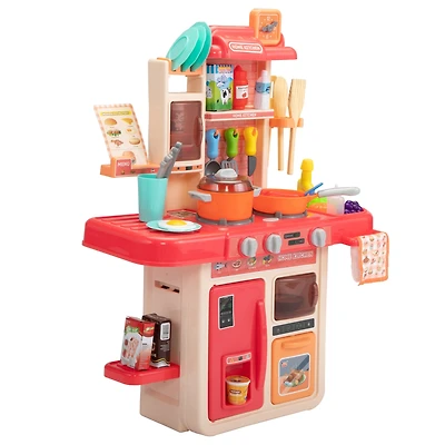 Streamdale Furniture Kids Kitchen Playset Toys - red