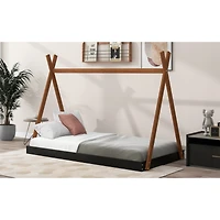 Streamdale Twin Size Tent Floor Bed With Triangle Structure
