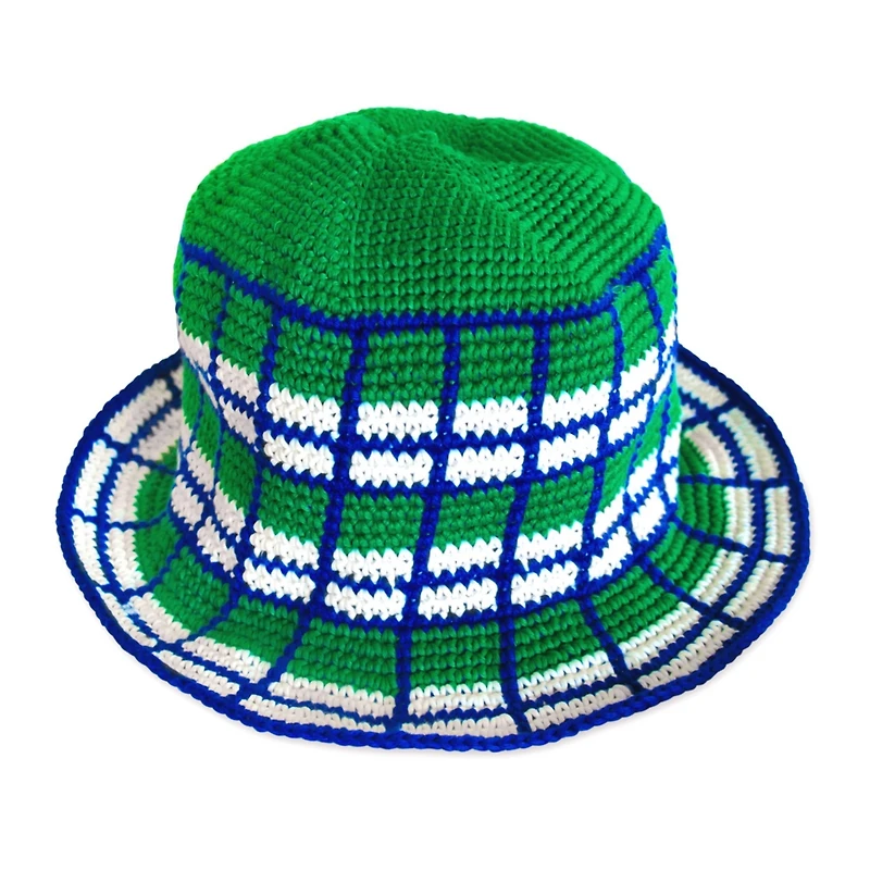 Brunna.co Wimbledon Plaid Crochet Hat