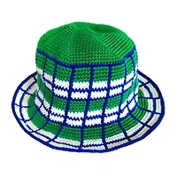 Brunna.co Wimbledon Plaid Crochet Hat