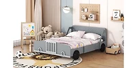 Streamdale Full Car-Shaped Platform Bed With Wheels