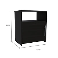 Simplie Fun Florian 1-Shelf Nightstand