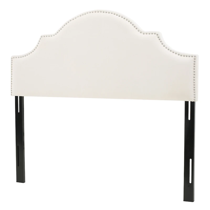Streamdale Grand Hollywood Headboard with Nailhead Trim
