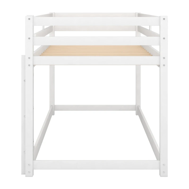 Streamdale Twin Over Floor Bunk Bed With Ladder