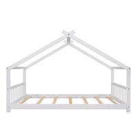 Streamdale Full Size House Bed Wood Bed
