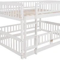 Streamdale Full Over Bunk Bed with Slide and Safety Features