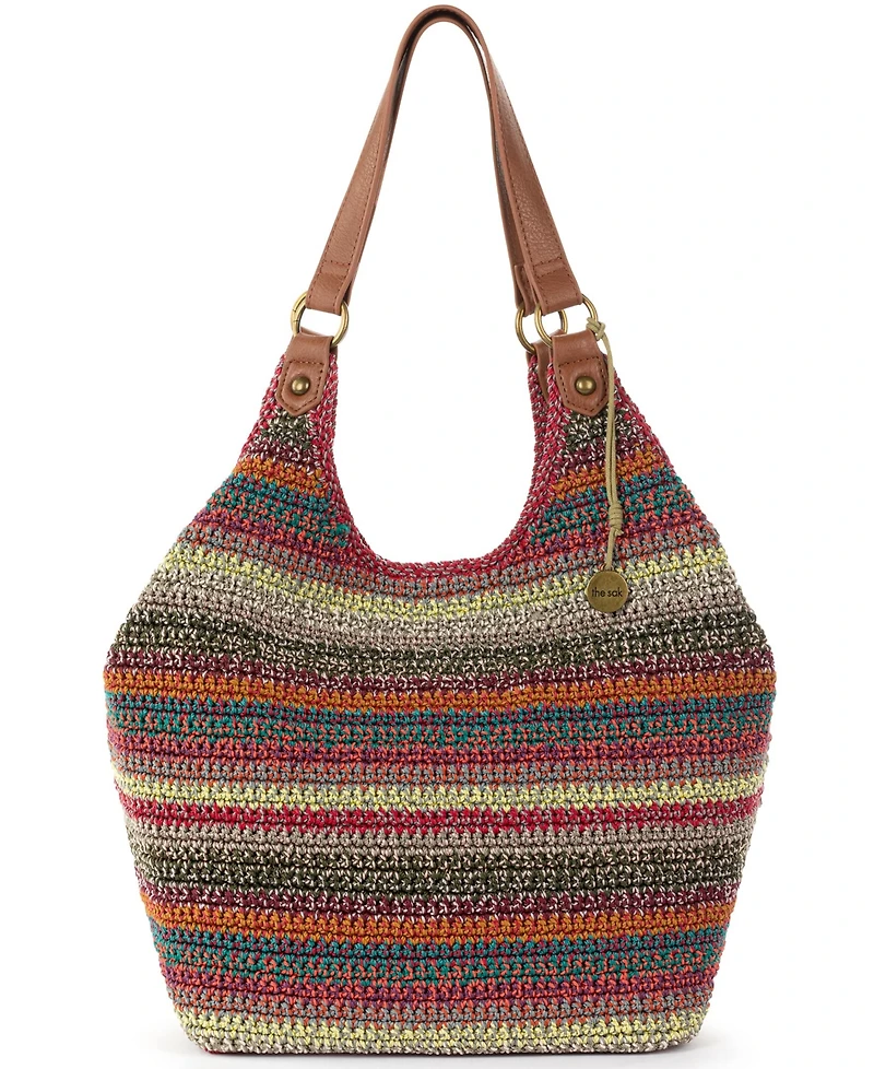 The Sak Women's Roma Crochet Shopper Bag
