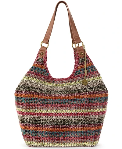 The Sak Women's Roma Crochet Shopper Bag