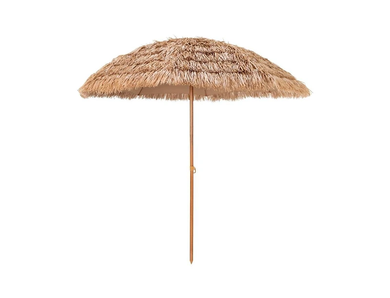 8 Feet Patio Thatched Tiki Umbrella Hawaiian Hula Beach Umbrella