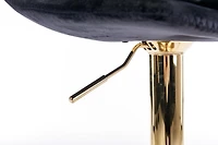 Streamdale Furniture Chrome Swivel Bar Stools Set