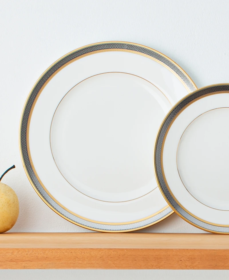 Noritake Brilliance Set of 4 Dinner Plates, 10-3/4"