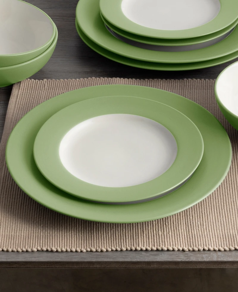 Noritake Colorwave Rim Dinner Plates, Set of 4