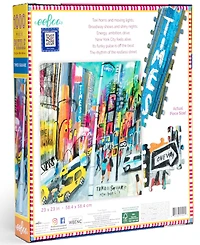 Eeboo Piece Love Times Square Puzzle