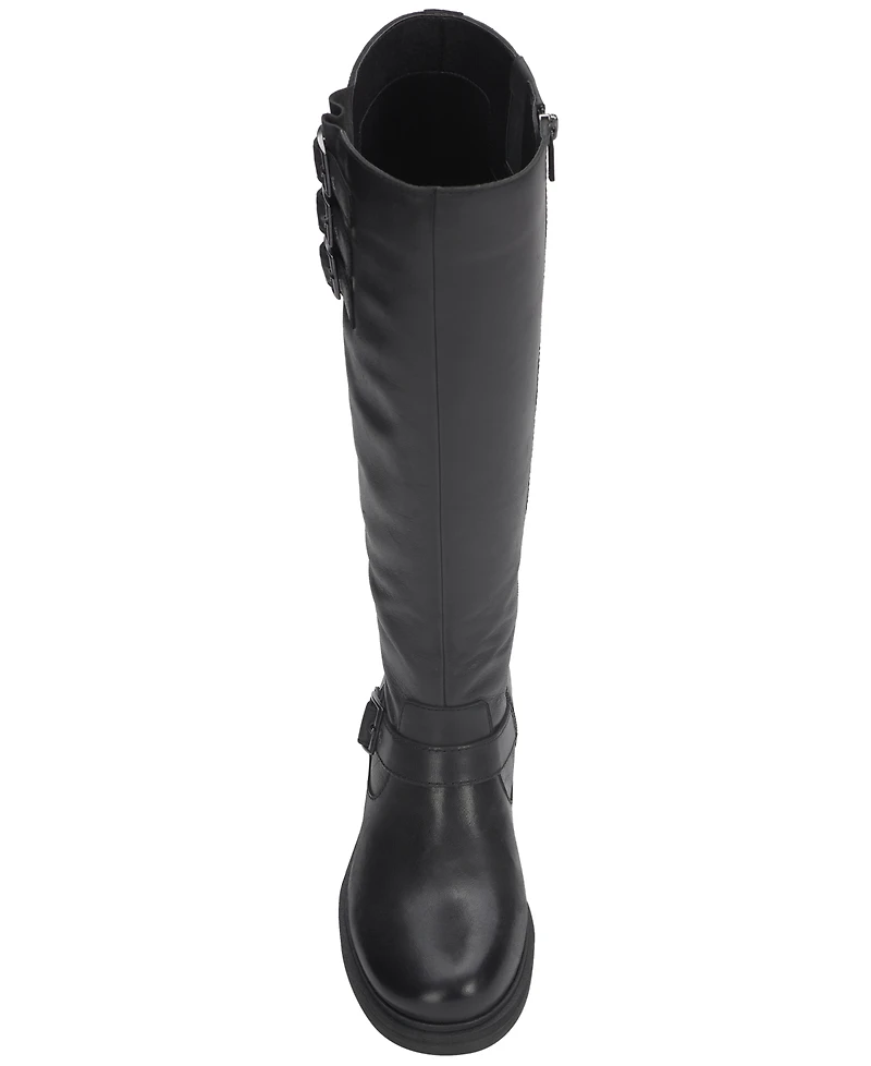 Lucky Brand Women's Citere Buckle Tall Riding Boots