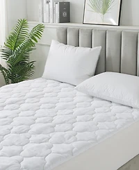 Royal Velvet 300 Thread Count Cotton Waterproof Stain Resistant Mattress Pad