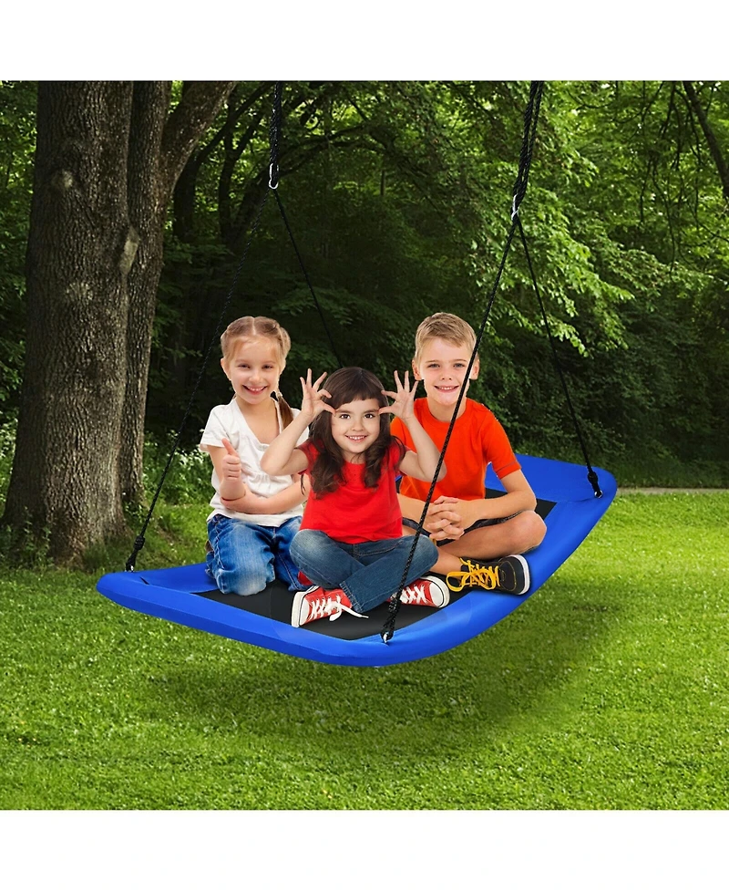 Slickblue Boys Platform Tree Swing 700 lbs Capacity Adults Outdoor Fun