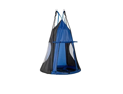 Slickblue Boys 2-in-1 40 Inch Hanging Chair Detachable Swing Tent