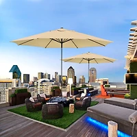 13 Ft Patio Umbrella Replacement Canopy Market Table Top Outdoor Beach Garden