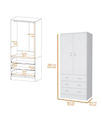 Fm Furniture Prescott Armoire